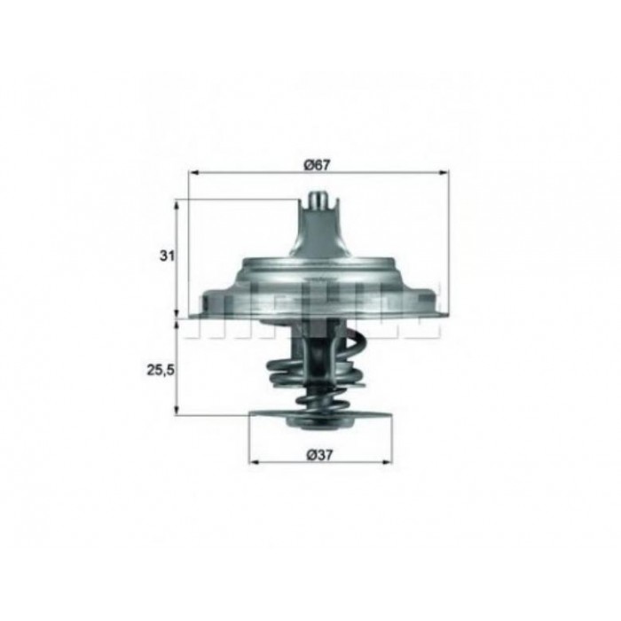 Termostat (Tx2587D) T4 Minb Lt35 2.4D 2.5 Tdi 069121113A TX2587D