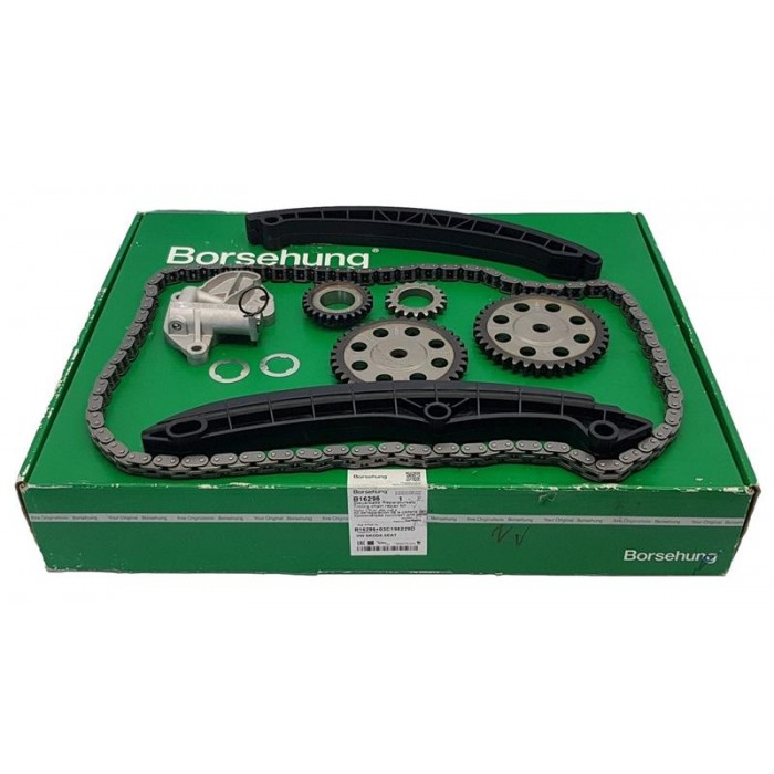 Eksantrik Zincir Seti 8 Parça Golf6 Jetta Polo 1.2Tsi (Zincir Dar Bakla Tip) 03C198229D B16296