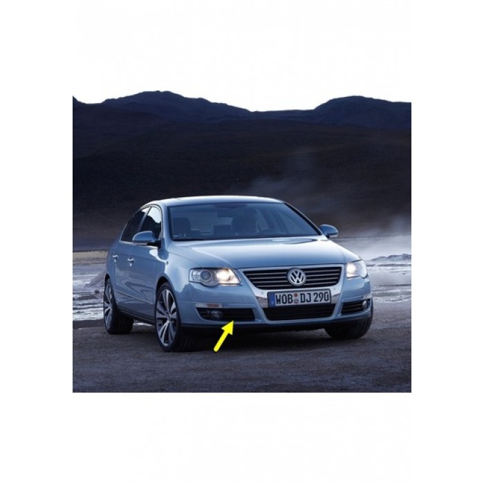 Ön Tampon İzgarasi Sağ Sisli Passat 05-10 3C0853666A 441-2505R-UD