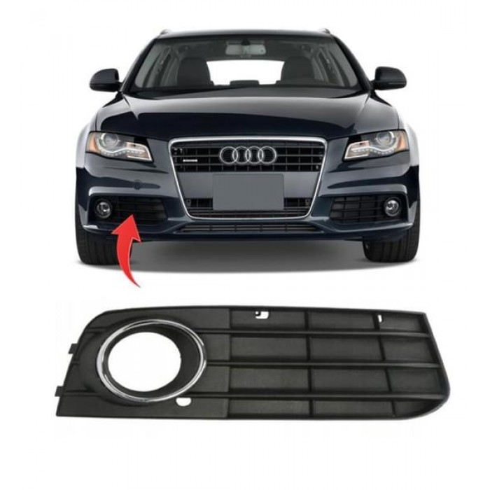 Tampon İzgarasi Sisli Sağ A4 08-12 8K0807682A 291249