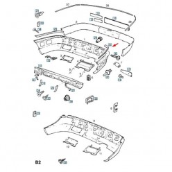 Tampon Braketi Arka Sol Omega-B 1400224 9173411