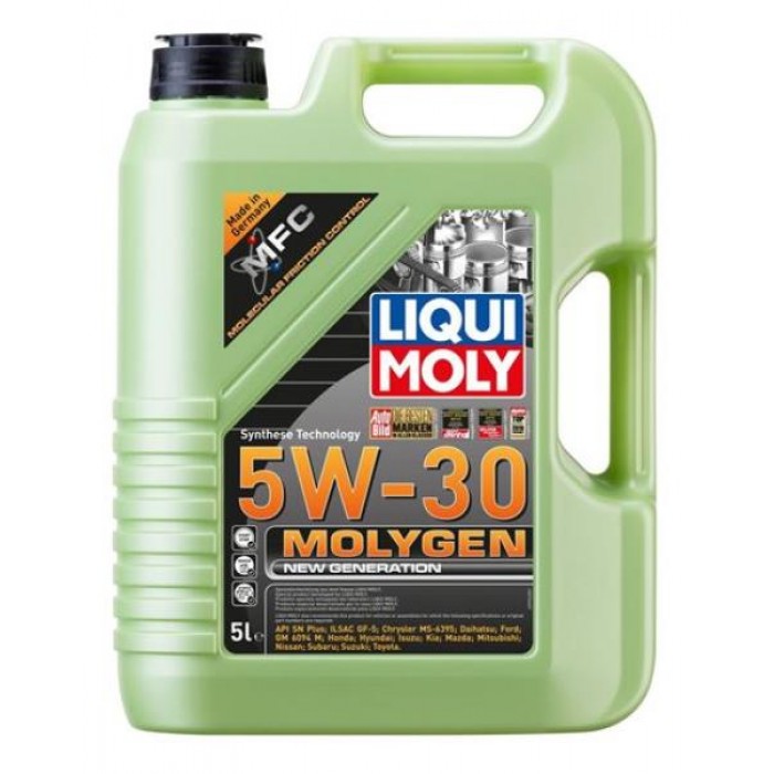 Motor Yaği 5W30 5Lt Yeşil Molygennewgeneration 5 Litre MOLYGENNEWGENERATİON5W305LT MOLYGENNEWGENERATİON5W305LT LM9952