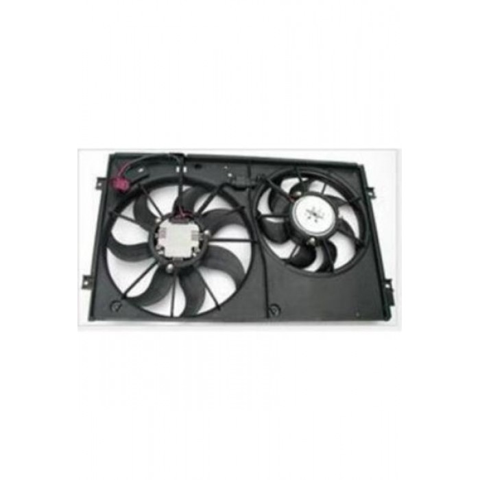 Fan Motoru Komple Set (Çiftli) Golf5 Jetta Caddy3 Passat A3 1K0121207TS1 83129
