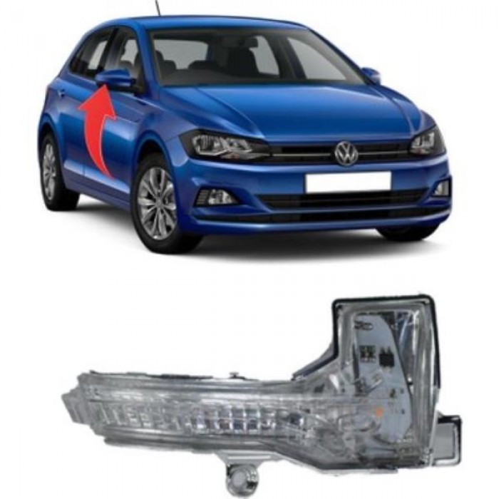 Ayna Sinyali Sağ Polo 18-Audi A1 19- 2G0949102 2G049102
