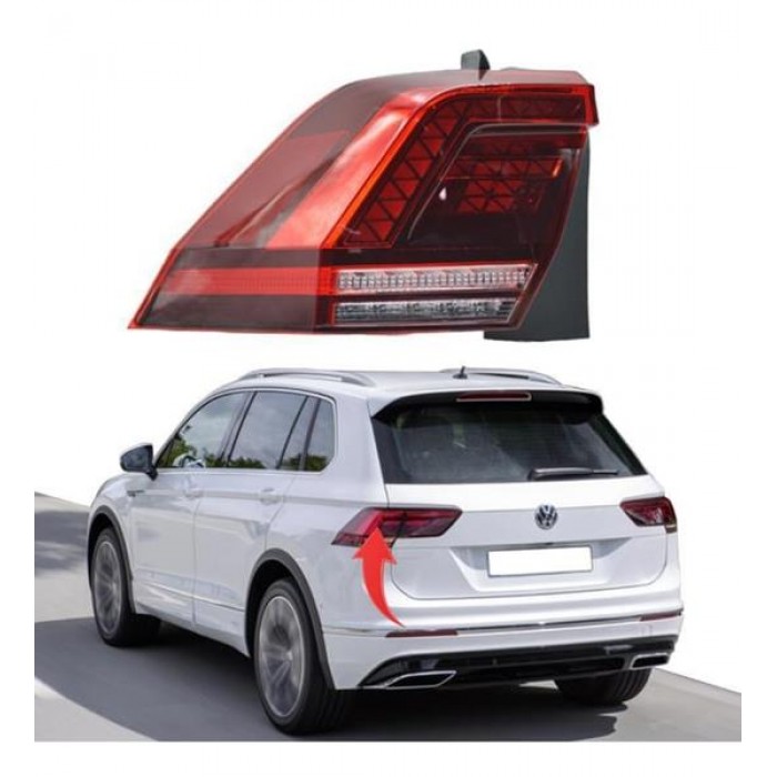 Stop Dış Sol Ledli Tiguan 16-20 Hıghlıne R line 5na945207c